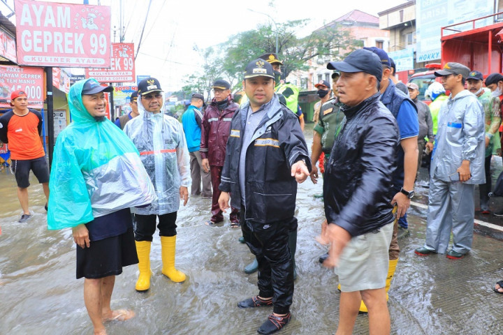 Banjir di Sejumlah Titik di Kota Tangerang Berangsur Surut