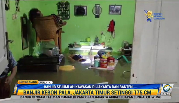 Jakarta dan Tangerang Terendam Banjir