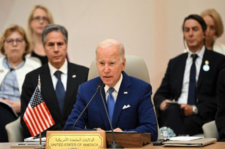 Joe Biden Tegaskan AS Tak Akan Pergi dari Timur Tengah Joe Biden Tegaskan AS Tak Akan Pergi dari Timur Tengah