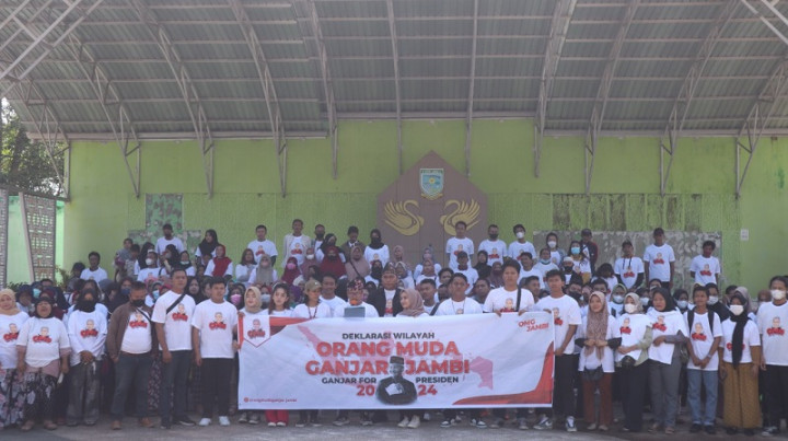 Dinilai Peduli Pendidikan, Para Pemuda di Jambi Dukung Ganjar Dinilai Peduli Pendidikan, Para Pemuda di Jambi Dukung Ganjar