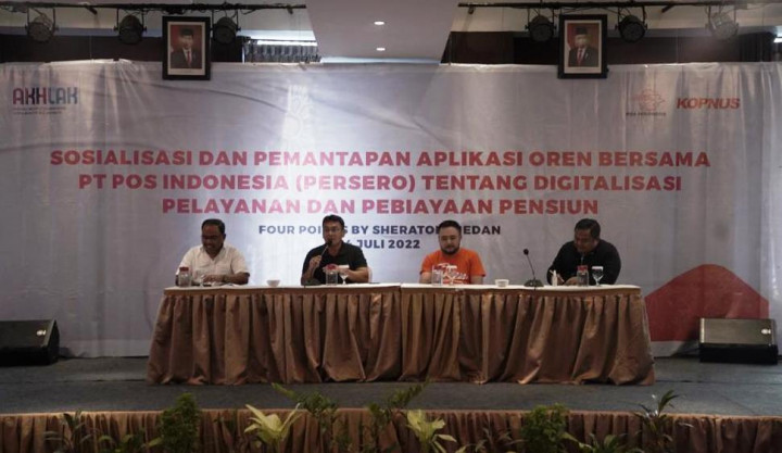 Digitalisasi Pembiayaan Pensiun, Pos Indonesia Gunakan Aplikasi Oren dari Kopnus Pos