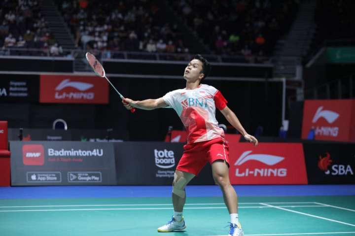Singapore Open: Ginting Pelajari Lawan di Final Lewat Video