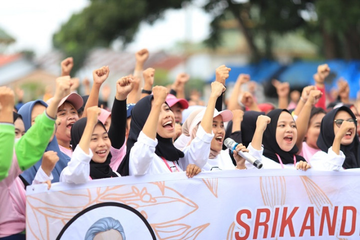 Srikandi Menebar Inspirasi Sosok Ganjar Melalui Sport Fest