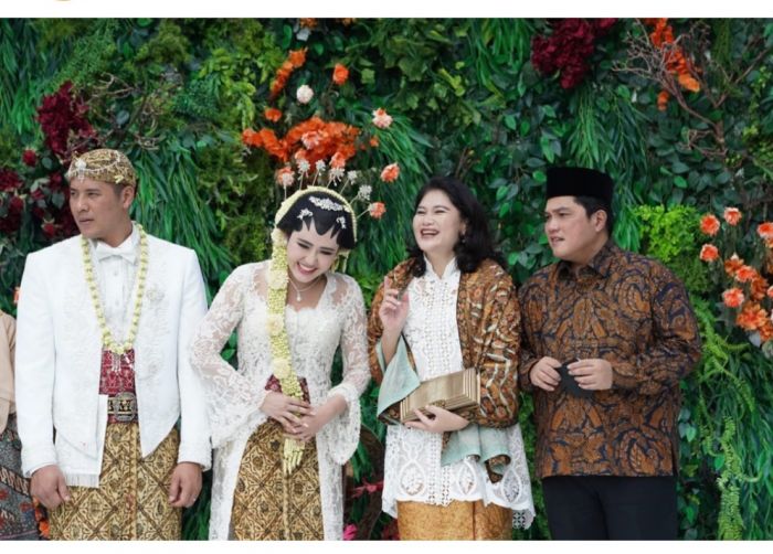 Ciptakan Generasi Emas, Ini Wejangan Erick Thohir untuk Pasangan Muda