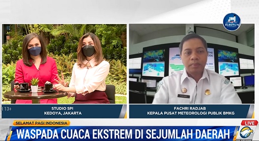 BMKG: Cuaca Ekstrem Berpotensi Terjadi Hingga 3 Hari ke Depan