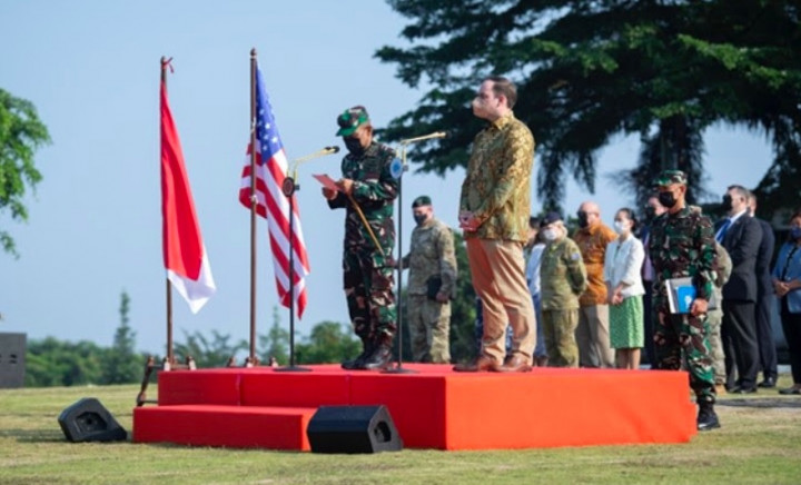 Indonesia-AS Mulai Latihan Pasukan Perdamaian Garuda Canti Dharma 2022