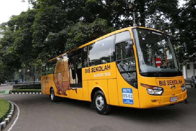 Bus Sekolah Gratis di Bandung Kembali Beroperasi