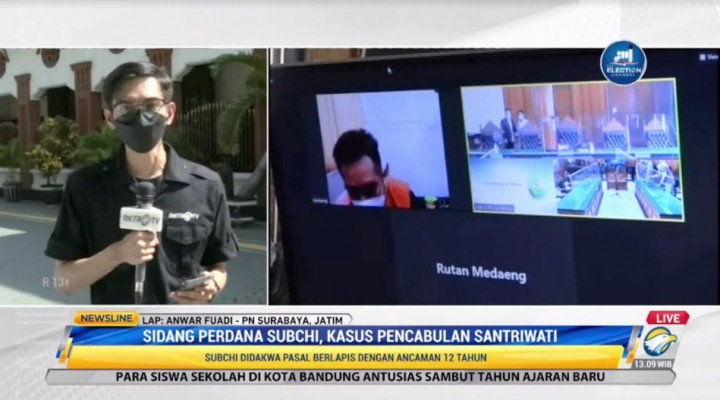 Mas Bechi Jalani Sidang Perdana Pencabulan Santriwati, Didakwa Pasal Berlapis