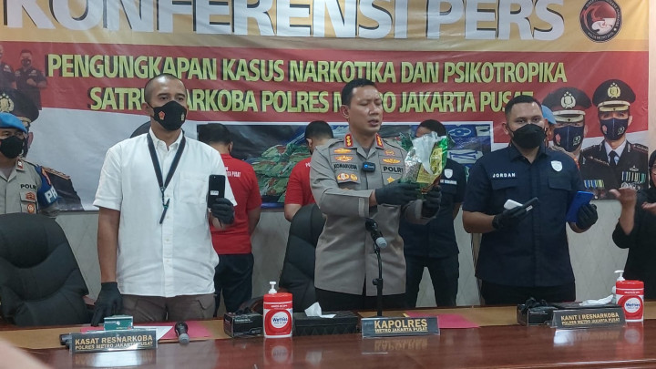 Penyelundupan Sabu dari Medan ke Jakarta Digagalkan