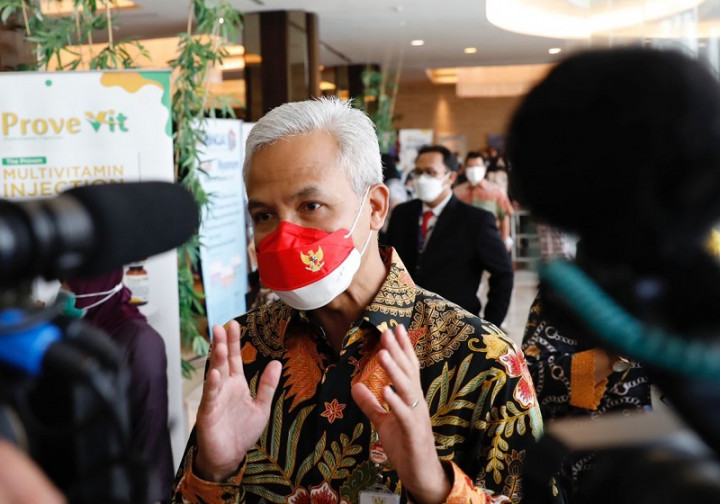 Ganjar Pranowo Gencarkan Vaksinasi Booster