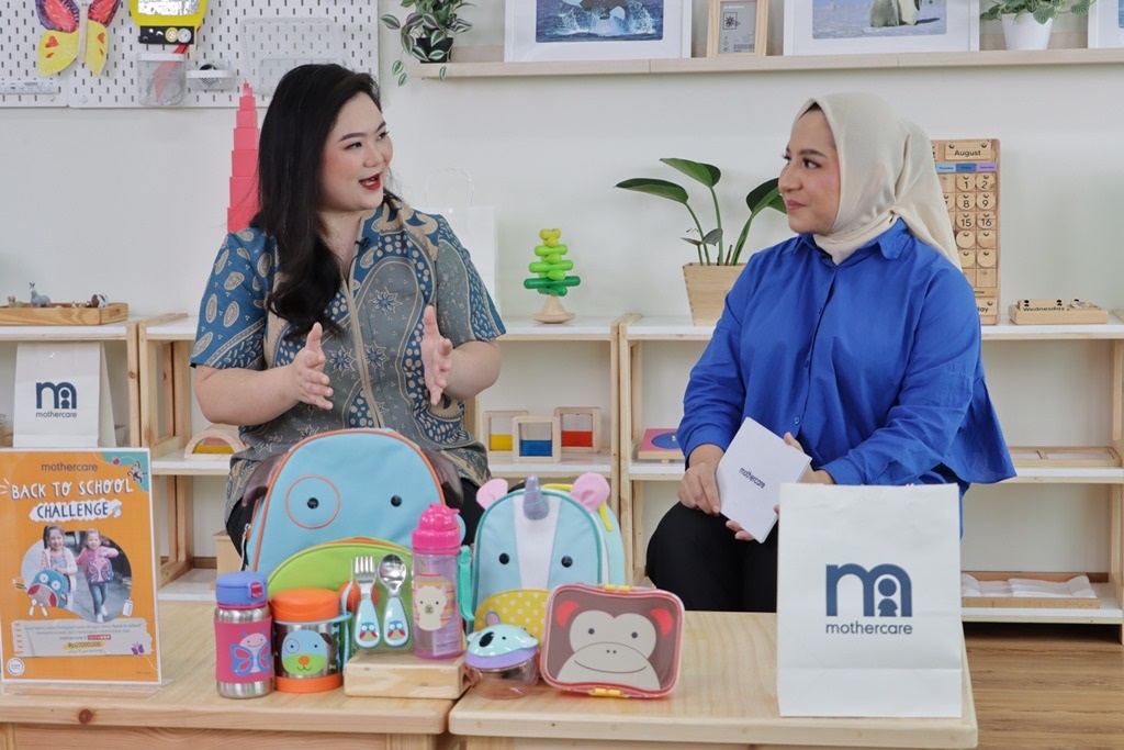 Webinar Mothercare berkolaborasi dengan Skip Hop dan Montessori Haus Asia. (Foto: Mothercare) 