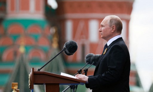 Presiden Rusia Vladimir Putin. Foto: AFP