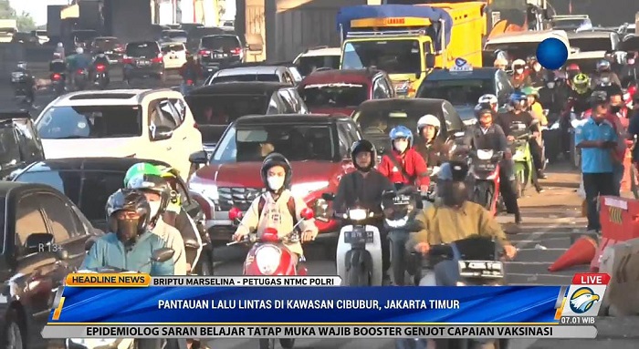 Setelah Insiden Truk BBM Seruduk Pemotor, Lalin Cibubur-Cileungsi Tersendat