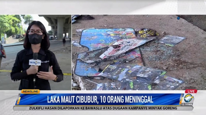 Polisi Olah TKP Kecelakaan Maut di Cibubur Pakai 3D Traffic Scanner