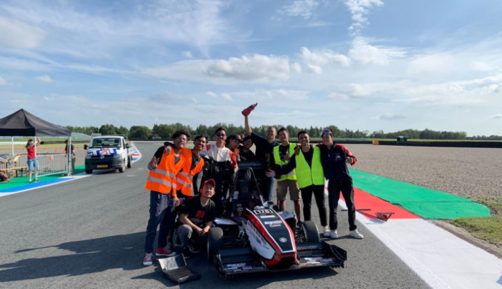 Keren, Tim Bimasakti UGM Sabet Juara di Formula Student Netherlands 2022