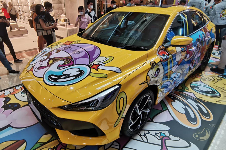 Muklay Jadikan Mobil Sebagai Canvas, Hasilnya Mengejutkan