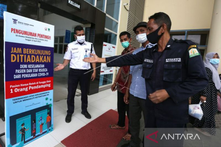 Antisipasi Covid-19, RSUD dr Zainal Abidin Banda Aceh Tiadakan Jam Besuk Pasien