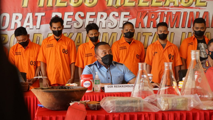 Briptu HSB Ditetapkan Tersangka Pencucian Uang Kasus Tambang Emas Liar