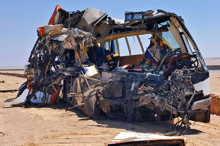 Tragis! 25 Meninggal, Puluhan Terluka dalam Kecelakaan Bus di Mesir