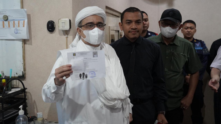 Bebas Bersyarat, Rizieq Dipastikan Tak Gelar Kegiatan di Petamburan