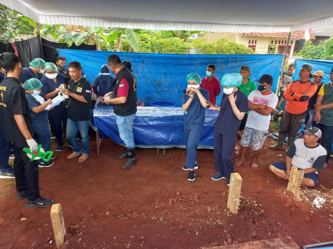 Makam RF Tahanan Anak Dianiaya Teman Satu Sel Dibongkar