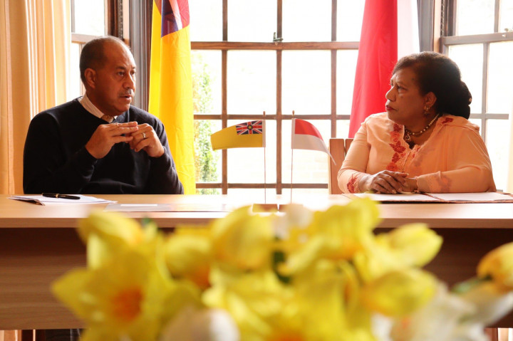 Indonesian Ambassador Hands Over Credential to Niue Leader