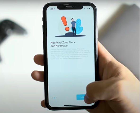 Ini arti dari status warna di aplikasi PeduliLindungi. (Foto: Dok. PeduliLindungi)