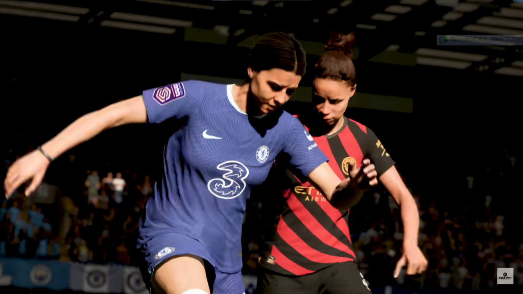 FIFA 23 hadirkan klub sepak bola wanita. YouTube EA Sports FIFA