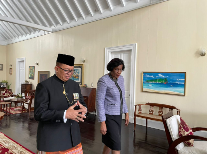 Gubernur Jenderal St. Vincent dan Grenadines Apresiasi Undangan G20 RI ke CARICOM Gubernur Jenderal St. Vincent dan Grenadines Apresiasi Undangan G20 RI ke CARICOM