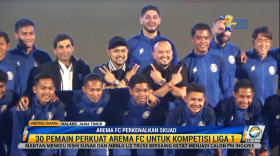 Arema FC Perkenalkan Skuad untuk Liga 1 2022/2023, Ada Evan Dimas Hingga Abel Camara