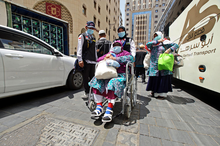 Jemaah Haji Gelombang Kedua Tiba di Madinah