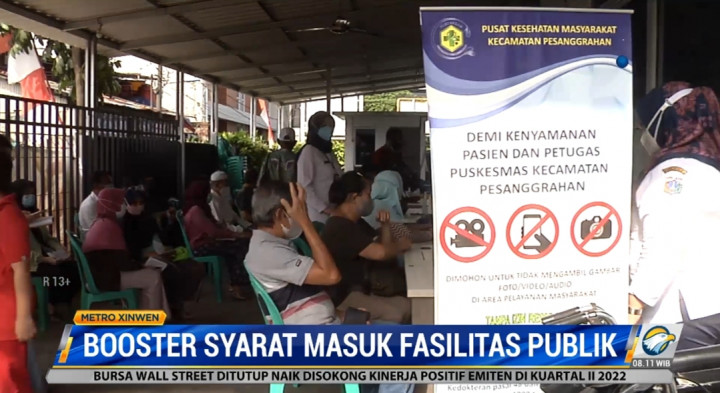 Pemerintah Imbau Masyarakat Segera Vaksin Booster