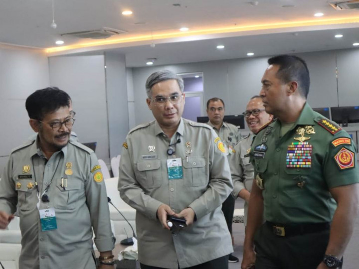 Agriculture Ministry, TNI Cooperate to Ensure National Food Security