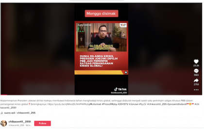 [Cek Fakta] Jokowi Dipilih PBB Jadi Pemimpin Satgas Penanganan Krisis Global? Cek Faktanya