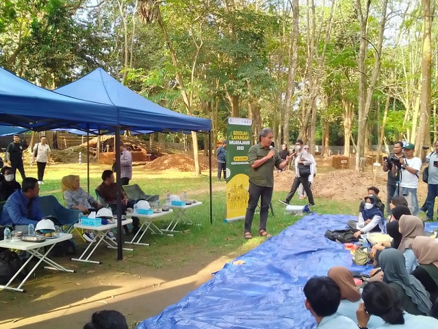 Kemendikbudristek Gelar Sekolah Lapangan di KCBN Muara Jambi
