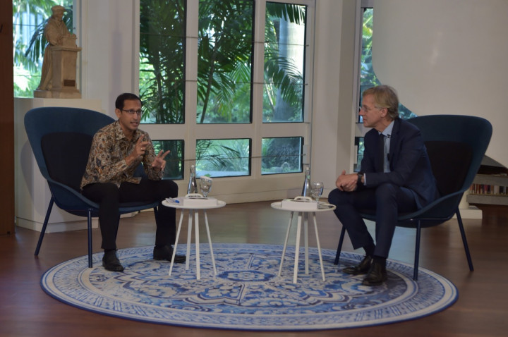 Nadiem dan Menteri Pendidikan Belanda, dari Kemendikbudristek Lanjut ke Erasmus Huis