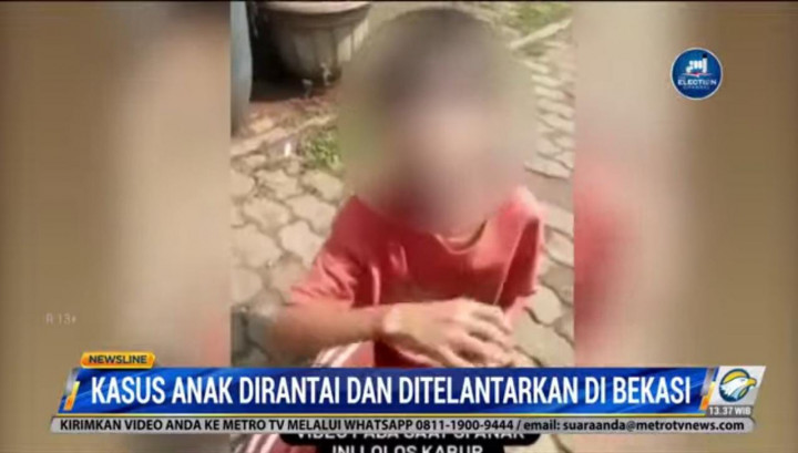 Kasus Anak Dirantai Dan Ditelantarkan di Bekasi