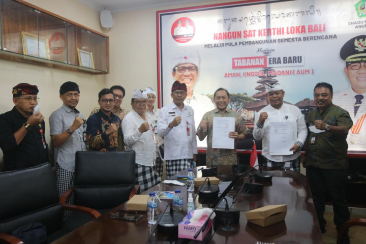 Food Station dan Pemkab Tabanan Jalin Kerja Sama di Bidang Pangan
