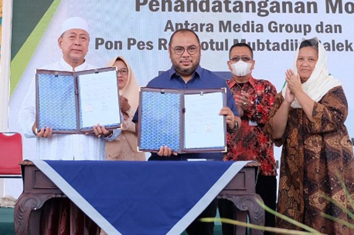 Media Group Jalin Kerja Sama dengan Ponpes Roudlotul Mubtadiin Balaikambang Jepara