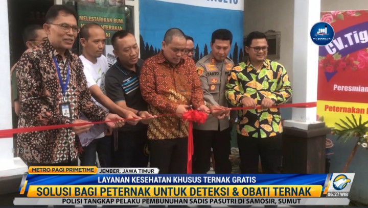 Desa di Jember Buka Layanan Kesehatan Khusus Ternak Gratis