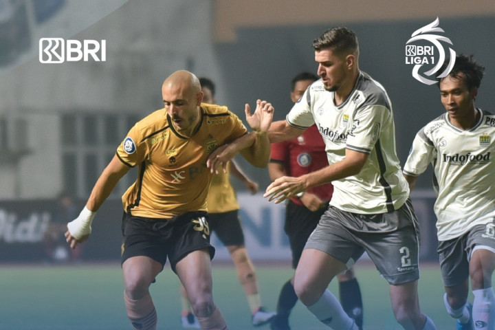 Liga 1: Borneo Bantai Arema, Bhayangkara Imbang dengan Persib