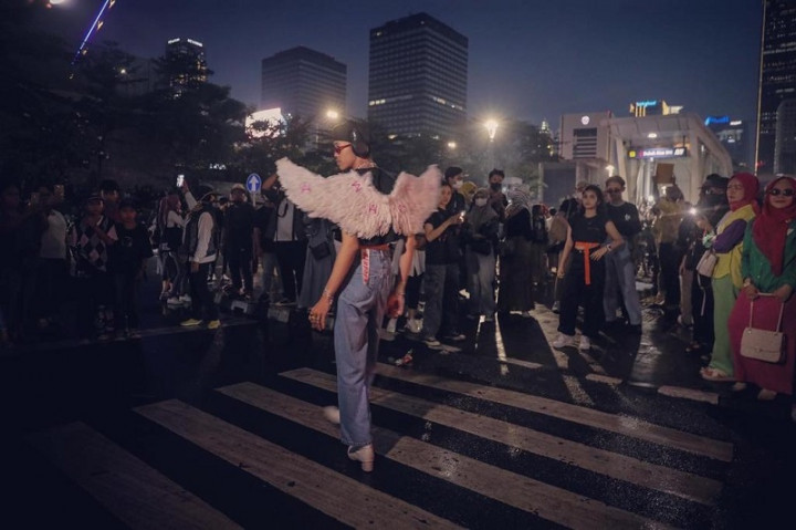 Waria SCBD di <i>Citayam Fashion Week</i> Segera Ditertibkan