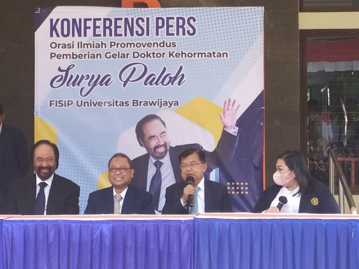 JK Sebut Surya Paloh Penuh Ide untuk Perubahan Bangsa