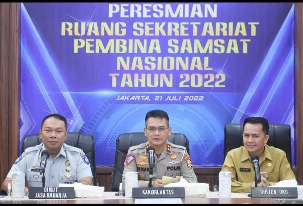 Resmikan Sekretariat Samsat Nasional, Kemendagri: Bisa Tingkatkan Pendapatan Negara