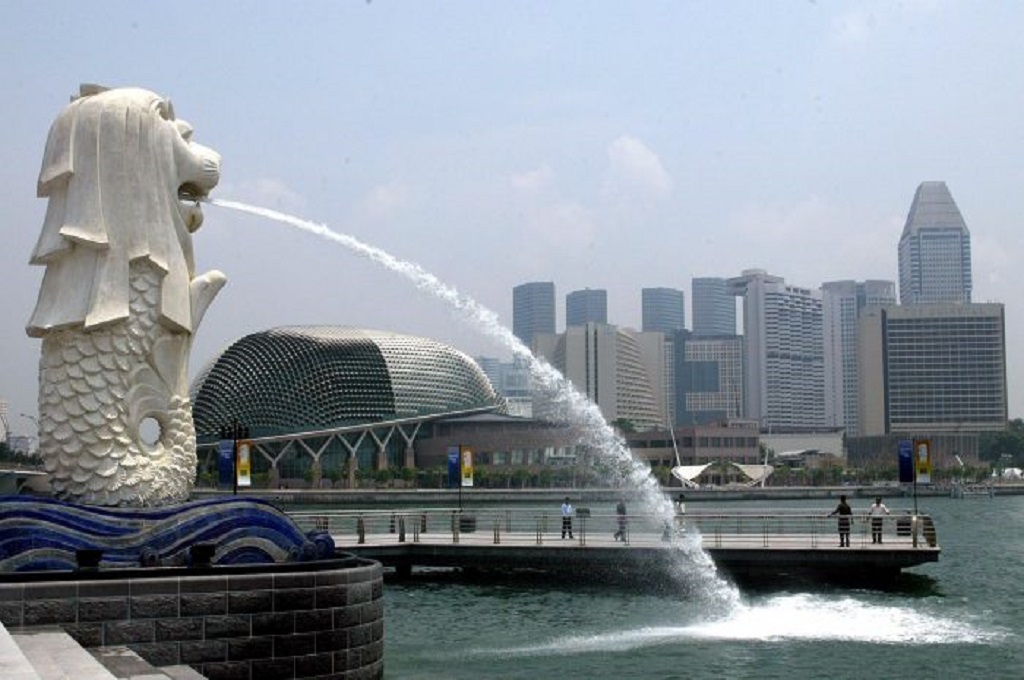 Salah satu pemandangan umum di Singapura. (AFP)