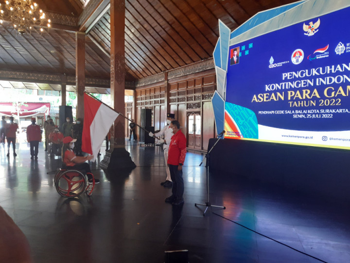 Menpora Kukuhkan Ratusan Atlet Kontingen Indonesia untuk ASEAN Para Games 2022