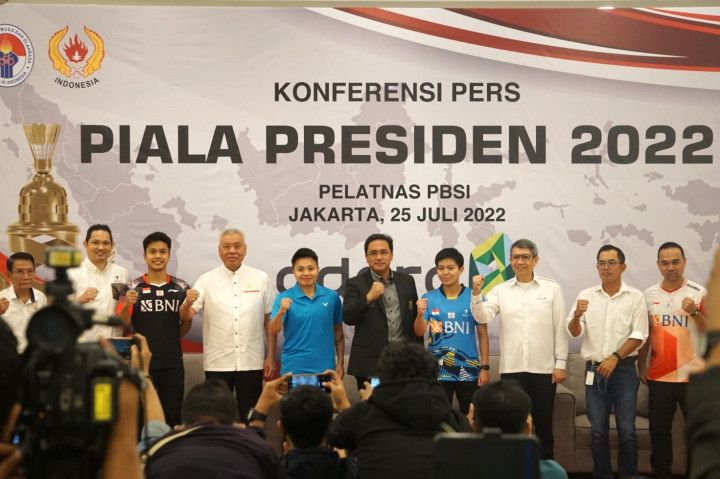 PBSI Ukir Sejarah dengan Menggelar Kejuaraan Piala Presiden 2022