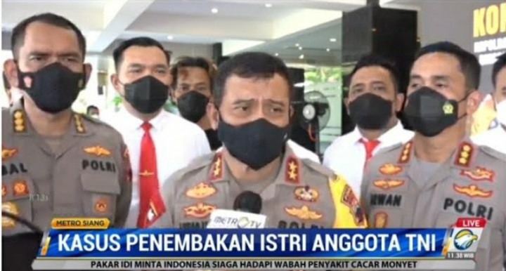 5 Pelaku Penembakan Istri TNI Ditahan, Kopda M Buronan