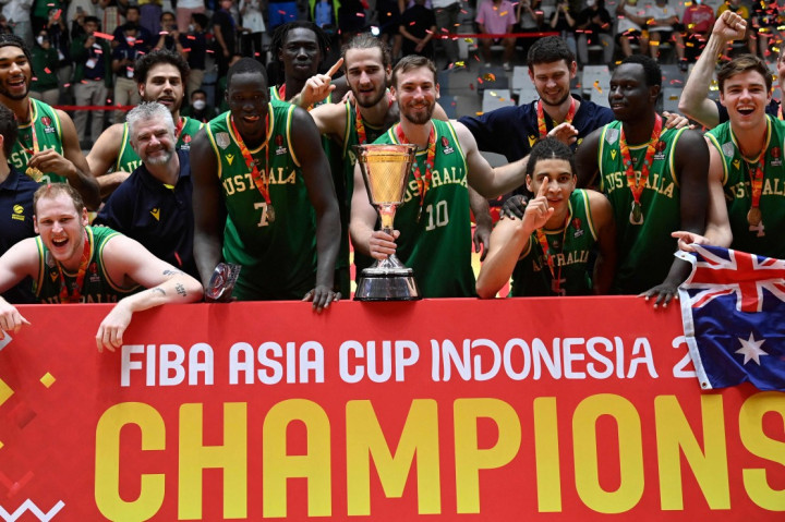 Foto Terpopuler: Australia Juara FIBA Asia Cup 2022 hingga Verstappen Juara F1 GP Prancis