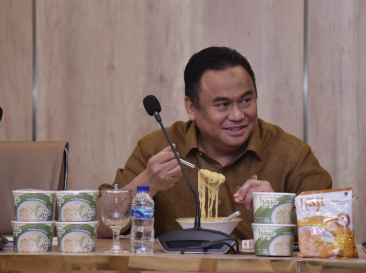 Rachmat Gobel Dukung Inovasi Mi Berbahan Singkong